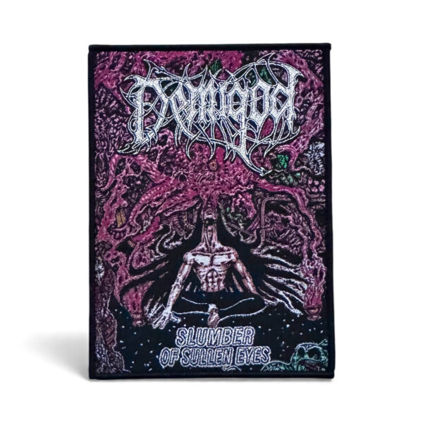 DEMIGOD "Slumber Of Sullen Eyes" (Black Border) OVERSIZE WOVEN PATCH