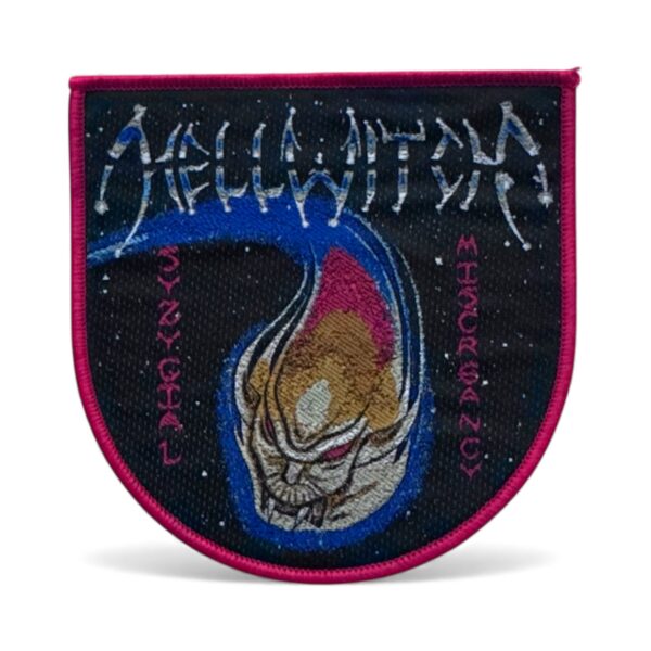 HELLWITCH "Syzygial Miscreancy" (Red Border) WOVEN PATCH