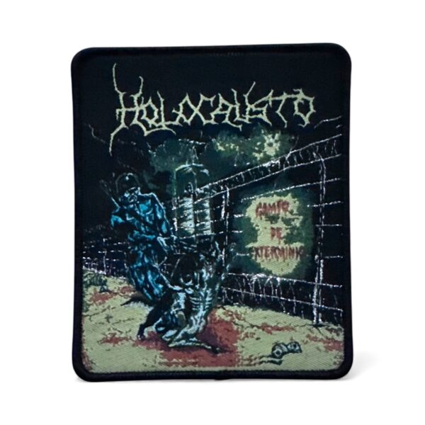 HOLOCAUSTO "Campo De Exterminio" (Black Border) WOVEN PATCH