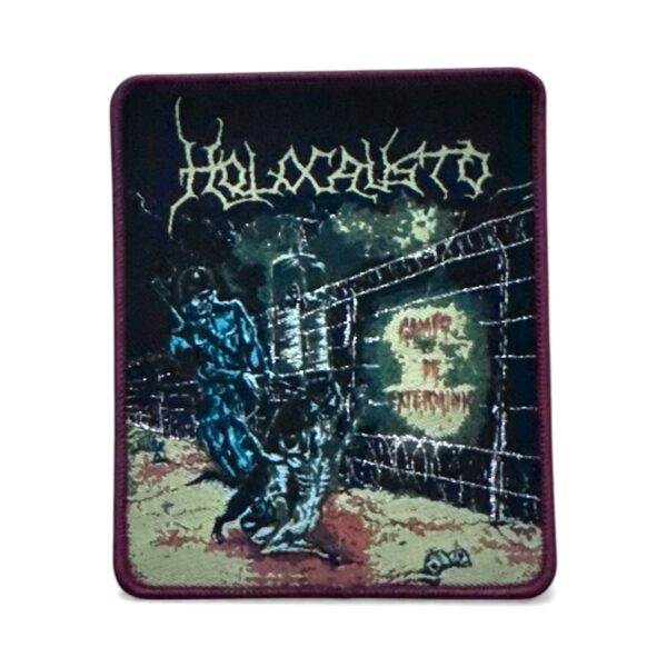 HOLOCAUSTO "Campo De Exterminio" (Brown Border) WOVEN PATCH