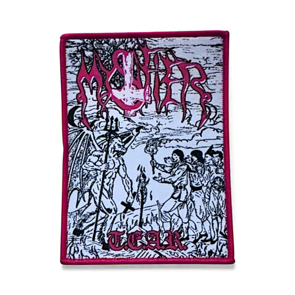 MYSTIFIER "T.E.A.R." (Red Border) WOVEN PATCH
