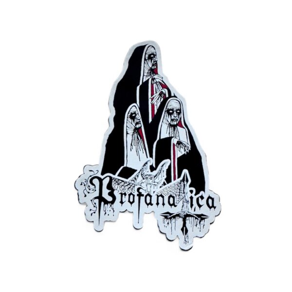 PROFANATICA "Desecrated Nuns" CARVED FAUX LEATHER PATCH
