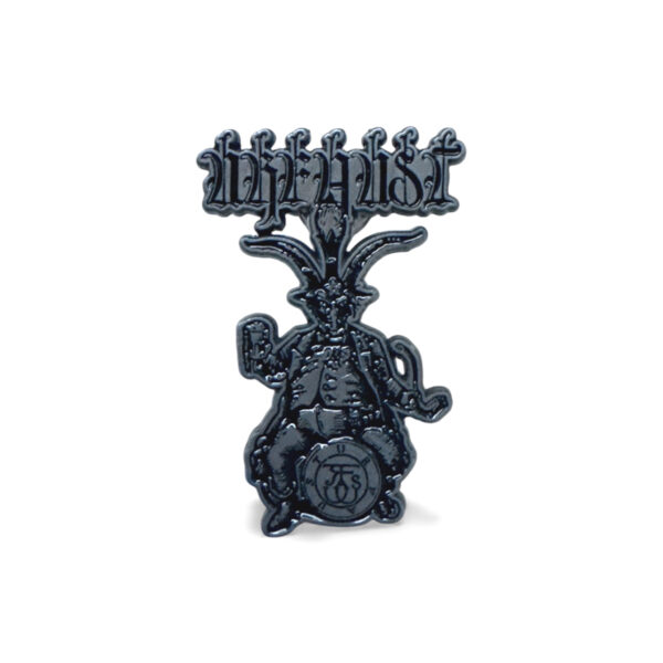 URFAUST gunmetal ENAMEL/METAL PIN/MAGNET
