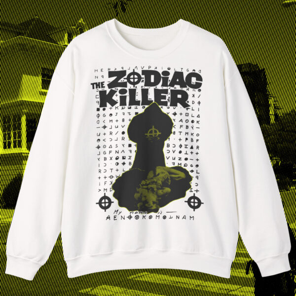 MY NAME IS ZODIAC CREWNECK WHITE (S – 5XL) (ON DEMAND)