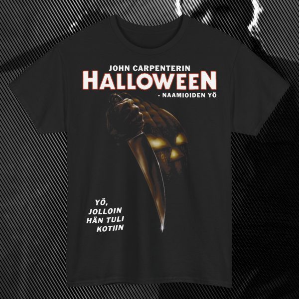 HALLOWEEN - NAAMIOIDEN YÖ T-SHIRT BLACK (S-5XL) (ON DEMAND)