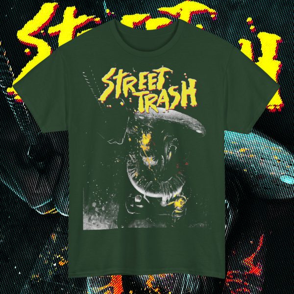 STREET TRASH T-SHIRT FOREST GREEN (S-2XL) (ON DEMAND)