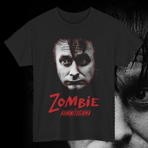 ZOMBIE JA KUMMITUSJUNA T-SHIRT BLACK (S-5XL) (ON DEMAND)
