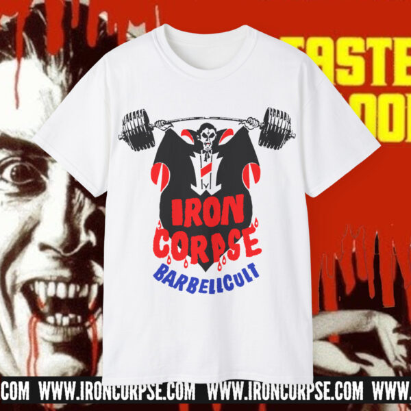 TASTE THE BLOOD T-SHIRT WHITE (S-5XL) (PRINT ON DEMAND)