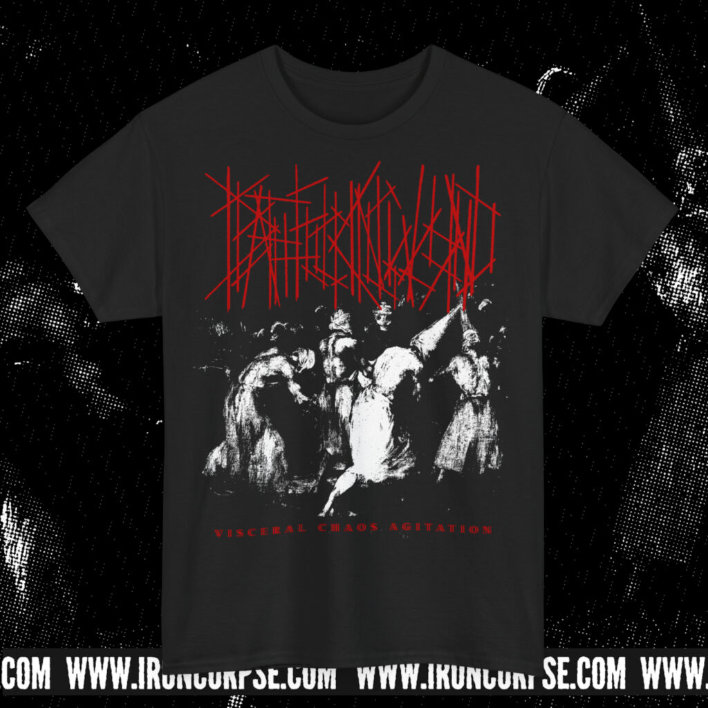 DEATHFUCKINGWOUND "Visceral Chaos Agitation" T-SHIRT BLACK (S - 5XL) (PRINT ON DEMAND)