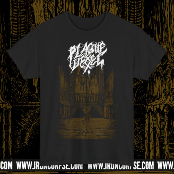 PLAGUE VESSEL "Human Waste Conglomerate" T-SHIRT BLACK (S - 5XL) (PRINT ON DEMAND)