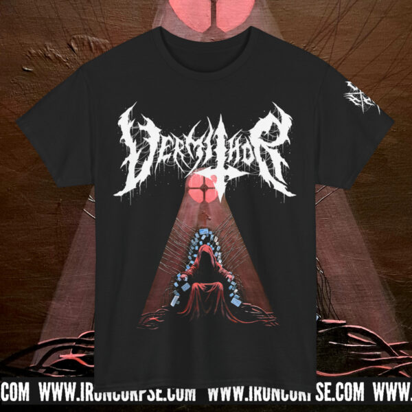 VERMITHOR "Wasteland Throne" T-SHIRT BLACK (S - 5XL) (PRINT ON DEMAND)