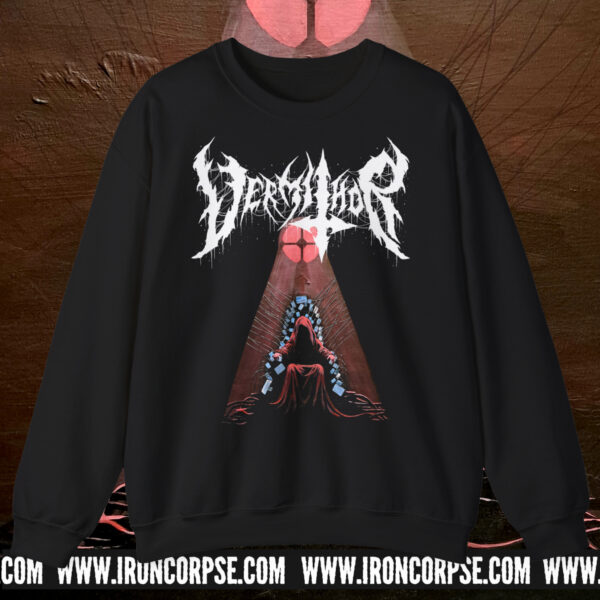VERMITHOR “Wasteland Throne” CREWNECK BLACK (S-5XL) (ON DEMAND)