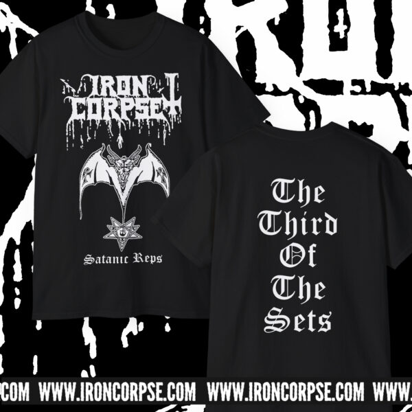 SATANIC REPS T-SHIRT BLACK (S-5XL) (PRINT ON DEMAND)