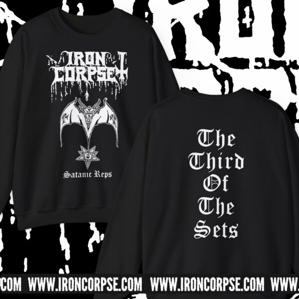 SATANIC REPS CREWNECK BLACK (S-5XL) (PRINT ON DEMAND)