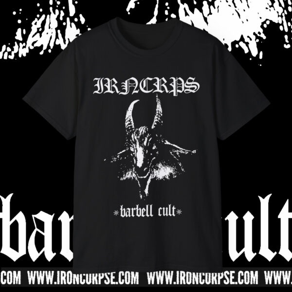 IRNCRPS GOAT T-SHIRT BLACK (S-5XL) (PRINT ON DEMAND)