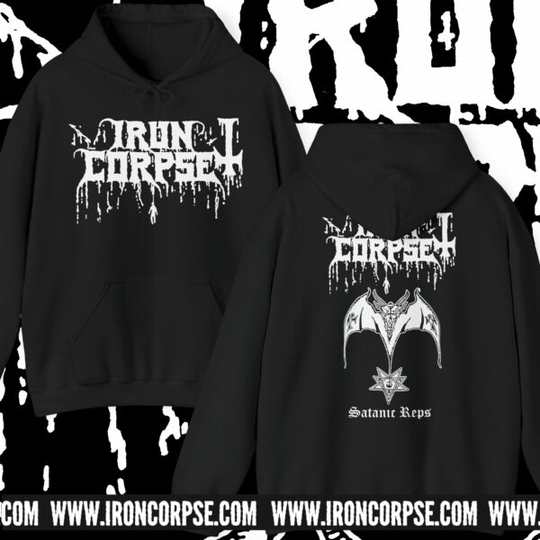 SATANIC REPS HOODIE BLACK (S-5XL) (PRINT ON DEMAND)