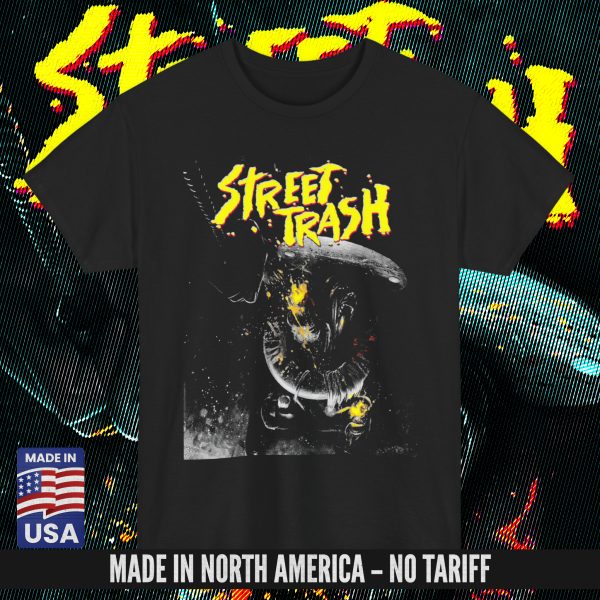STREET TRASH T-SHIRT BLACK (S – 5XL) (ON DEMAND) - NORTH AMERICA