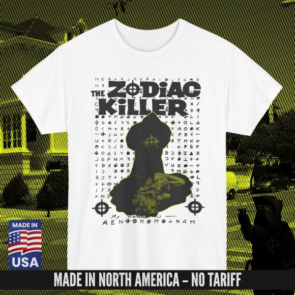 MY NAME IS ZODIAC T-SHIRT WHITE (S – 5XL) (ON DEMAND) - NORTH AMERICA