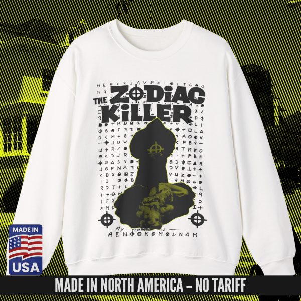 MY NAME IS ZODIAC CREWNECK BLACK (S-3XL) (ON DEMAND) - NORTH AMERICA