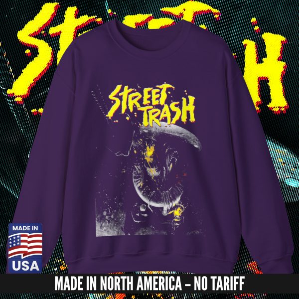 STREET TRASH CREWNECK PURPE (S-3XL) (ON DEMAND) - NORTH AMERICA