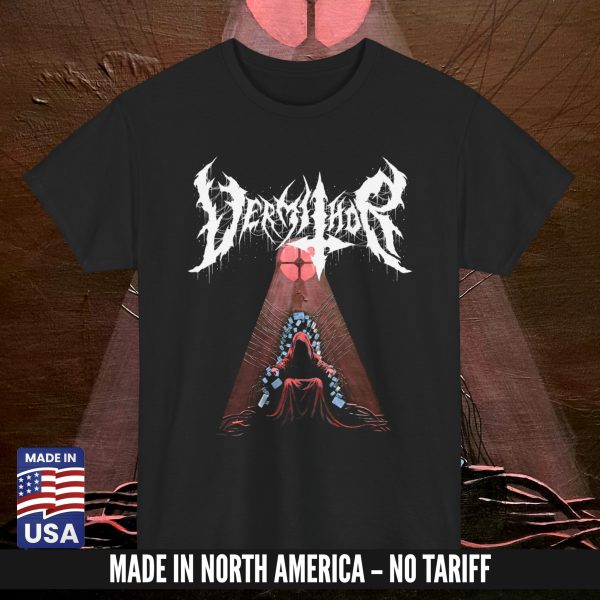 VERMITHOR “Wasteland Throne” T-SHIRT BLACK (S – 5XL) (ON DEMAND) - NORTH AMERICA