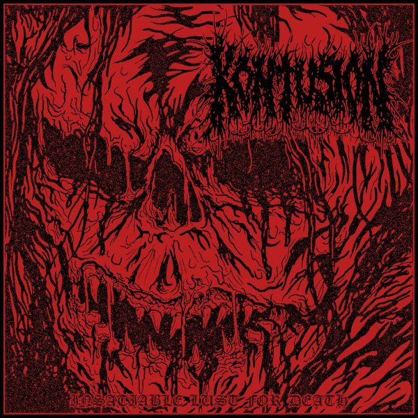 KONTUSION "Insatiable Lust For Death" (BLACK VINYL)