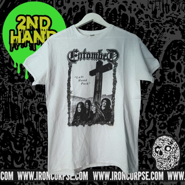 ENTOMBED "Left Hand Path" T-SHIRT size M