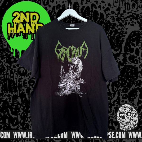 GOREPHILIA "Black Horns" T-SHIRT size XXL
