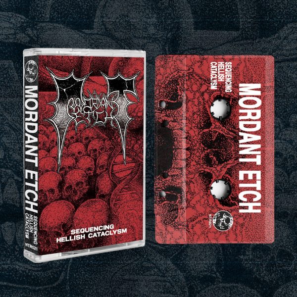 MORDANT ETCH "Sequencing Hellish Cataclysm" CASSETTE (RED SHELL)