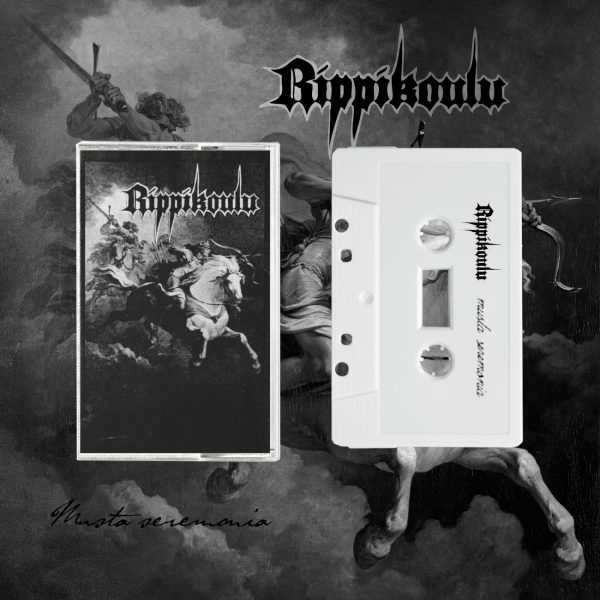 RIPPIKOULU "Musta Seremonia" CASSETTE (LTD.200)