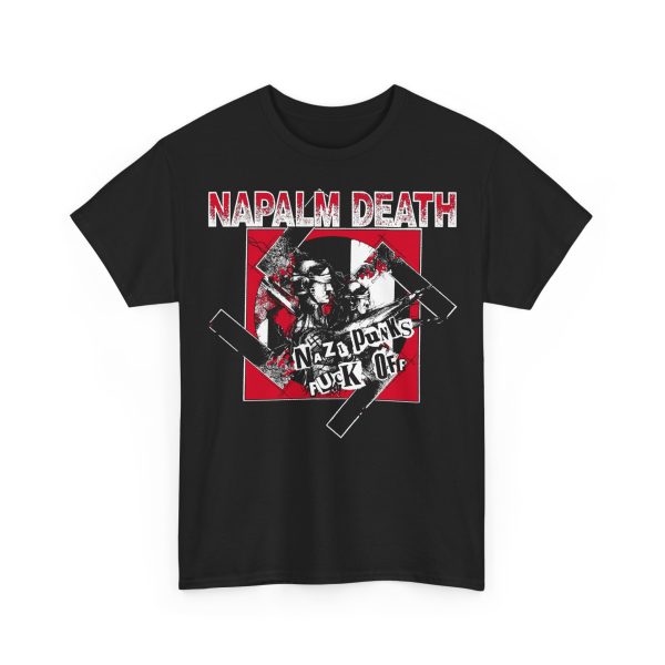NAZI PUNKS FUCK OFF T-SHIRT BLACK (S - 5XL) (ON DEMAND)
