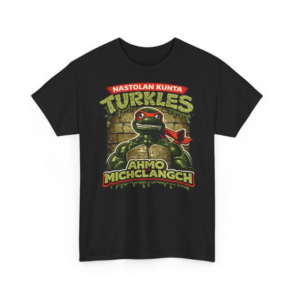 TURKLES AHMO MICHCLANGCH T-SHIRT (BLACK / WHITE) (S-5XL)