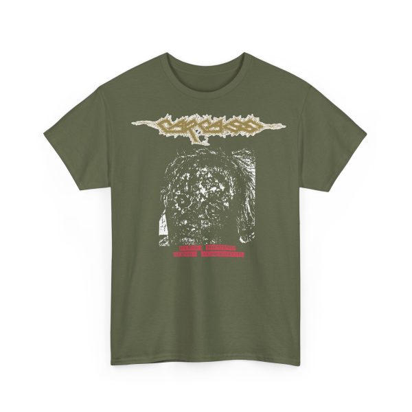 FLESH RIPPING SONIC TORMENT T-SHIRT MILITARY GREEN (S-3XL) (ON DEMAND)