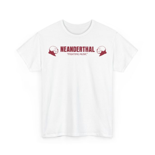 NEANDERTHAL T-SHIRT WHITE (S-5XL) (ON DEMAND)