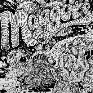 ABHORRENCE / DISGRACE / MESSIAH PARATROOPS - Maggots: Original Artyfacts From the First Finnish Death Metal Era Part I 3x7" (VIOLET VINYL)