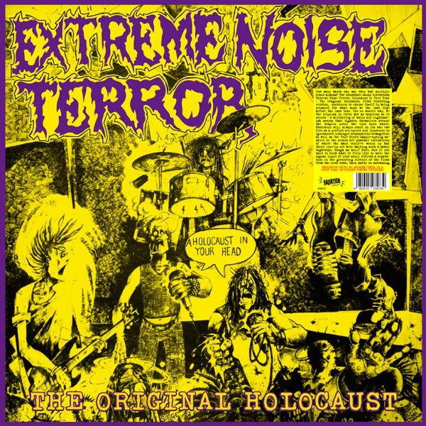 EXTREME NOISE TERROR "A Holocaust In Your Head - The Original Holocaust" LP (BLACK VINYL)