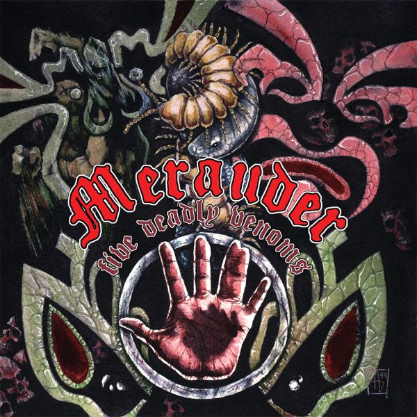 MERAUDER "Five Deadly Venoms" LP (BLACK VINYL)