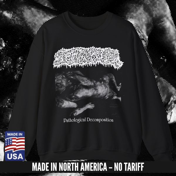 SEPTIC BOWEL "Pathological Decomposition” CREWNECK BLACK (S-3XL) (ON DEMAND) - NORTH AMERICA