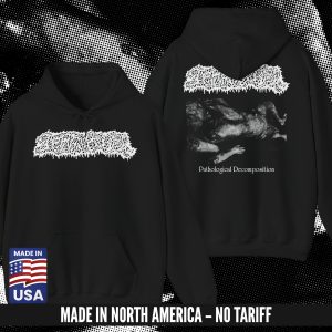 SEPTIC BOWEL "Pathological Decomposition” HOODIE BLACK (S-5XL) (ON DEMAND) - NORTH AMERICA