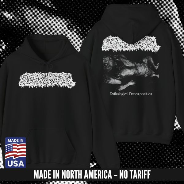 SEPTIC BOWEL "Pathological Decomposition” HOODIE BLACK (S-5XL) (ON DEMAND) - NORTH AMERICA
