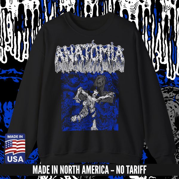 ANATOMIA “Dissecting Cadavers” CREWNECK BLACK (S-3XL) (ON DEMAND) - NORTH AMERICA