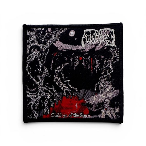 FUNEBRE "Children Of The Scorn" (Black Border) WOVEN PATCH