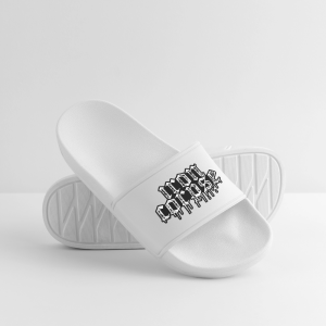 IRON CORPSE POOL SLIDERS WHITE (size 41-46) (ON DEMAND)