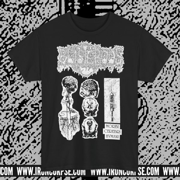 BLISTEROUS "Morbi Cerebri Humani" T-SHIRT BLACK (S-5XL) (ON DEMAND)