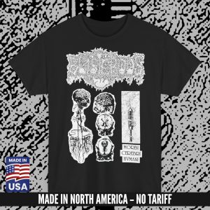 BLISTEROUS “Morbi Cerebri Humani” T-SHIRT BLACK (S – 5XL) (ON DEMAND) - NORTH AMERICA
