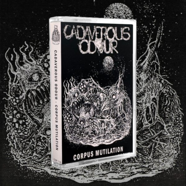 CADAVEROUS ODOUR "Corpus Mutilation" CASSETTE (FROST SHELL)