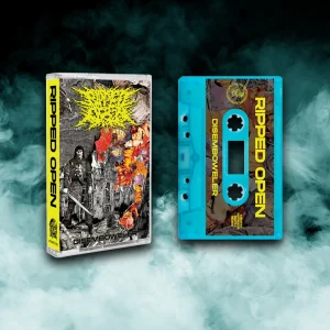 RIPPED OPEN "Disemboweler" CASSETTE (TEAL SHELL) (US Import)