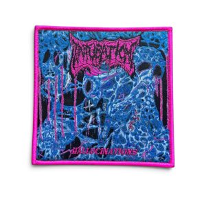 INTUBATION "Hallucinations" (Pink Border) WOVEN PATCH