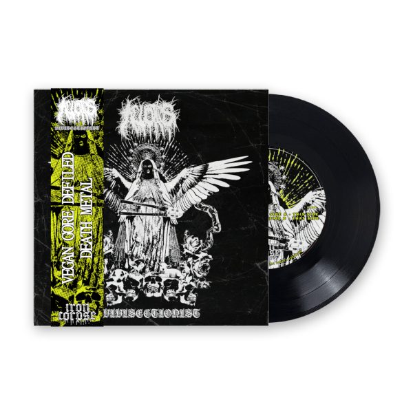 PREORDER: ICA-064 KUVOTUS "Vivisectionist" 7" EP (LTD.150 BLACK VINYL)