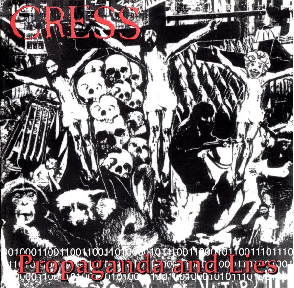 CRESS "Propaganda And Lies" CD (2003, SECOND HAND)